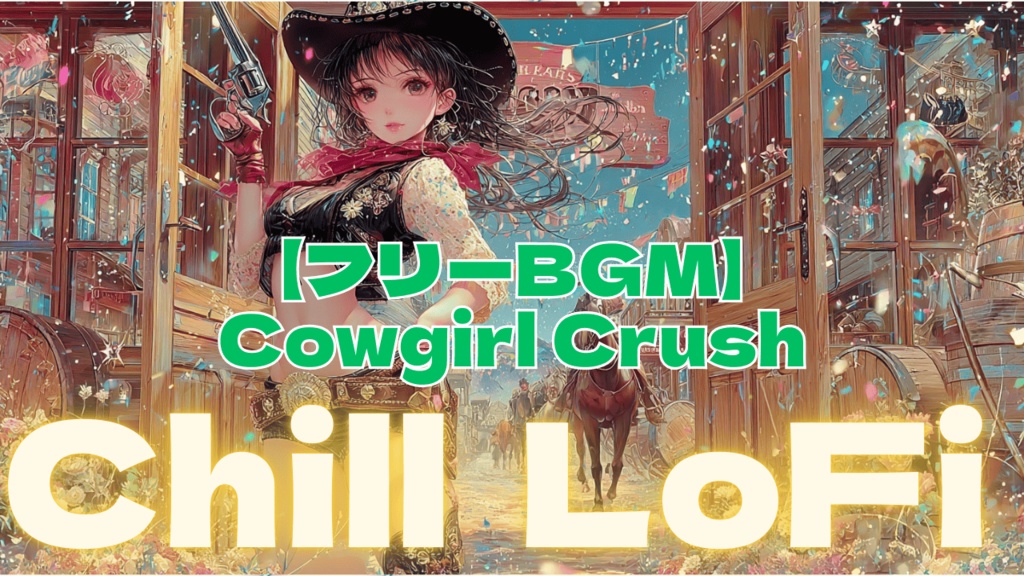 【フリーBGM】Cowgirl Crush