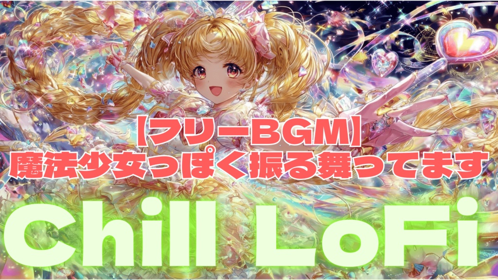 【フリーBGM】魔法少女っぽく振る舞ってます