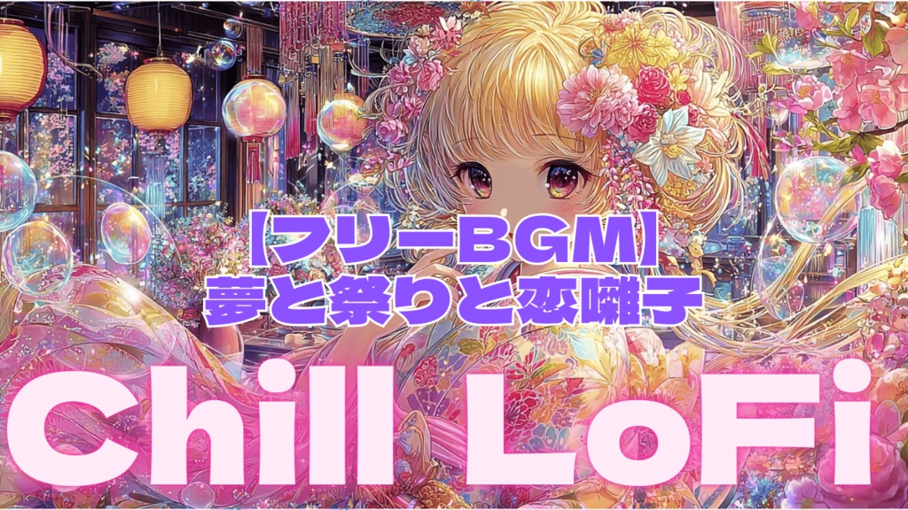 【フリーBGM】夢と祭りと恋囃子