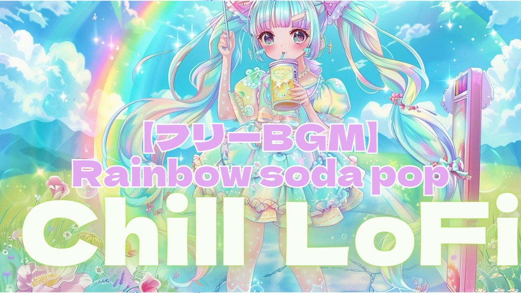 【フリーBGM】Rainbow soda pop