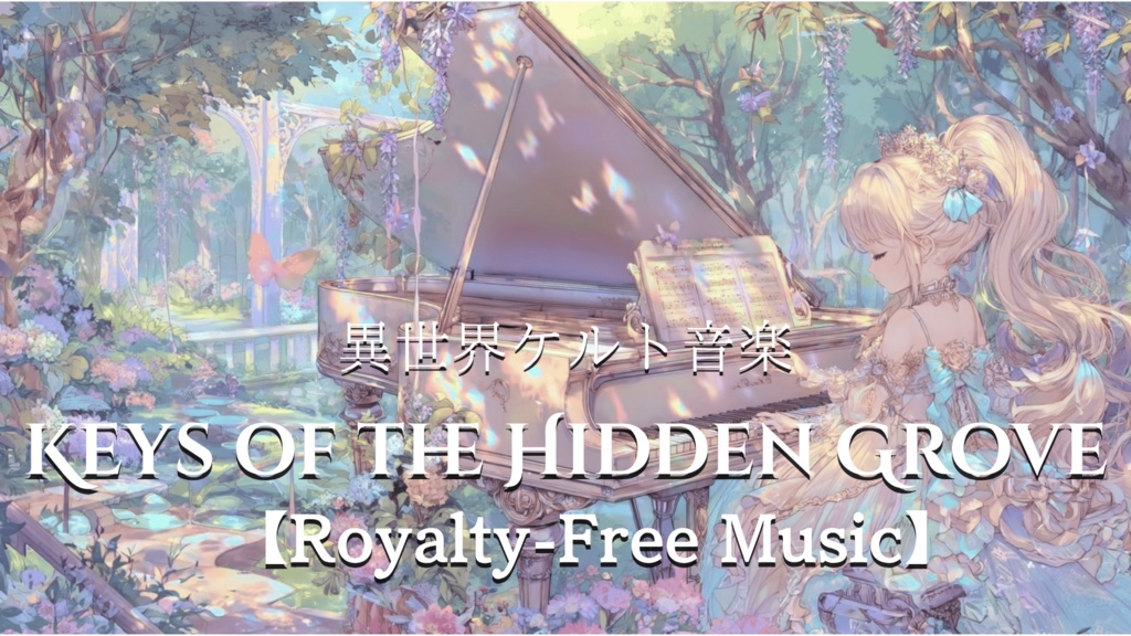 【Royalty-Free Music】Keys of the Hidden Grove【異世界ケルト音楽】