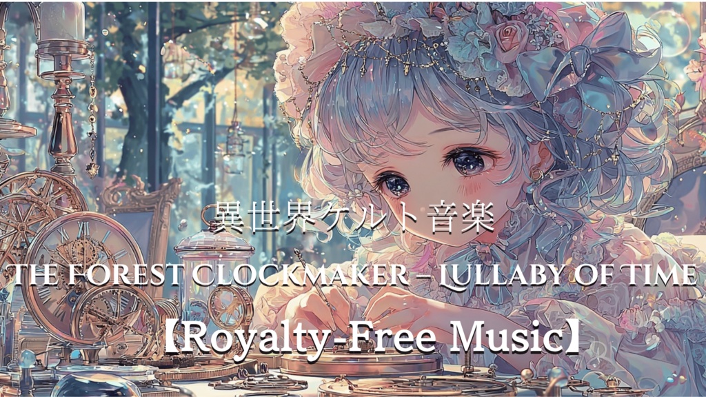 【Royalty-Free Music】The Forest Clockmaker – Lullaby of Time【異世界ケルト音楽】