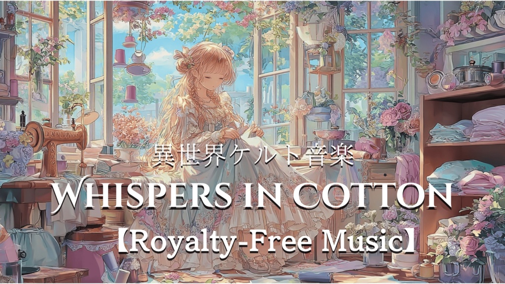 【Royalty-Free Music】Whispers in Cotton【異世界ケルト音楽】