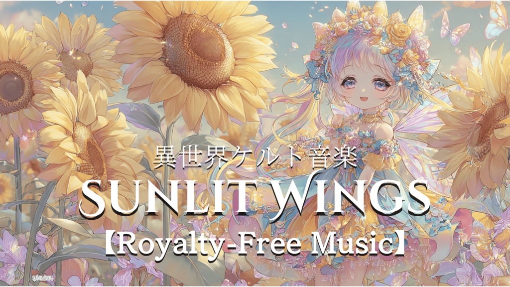 【異世界ケルト音楽】Sunlit Wings【Royalty-Free Music】