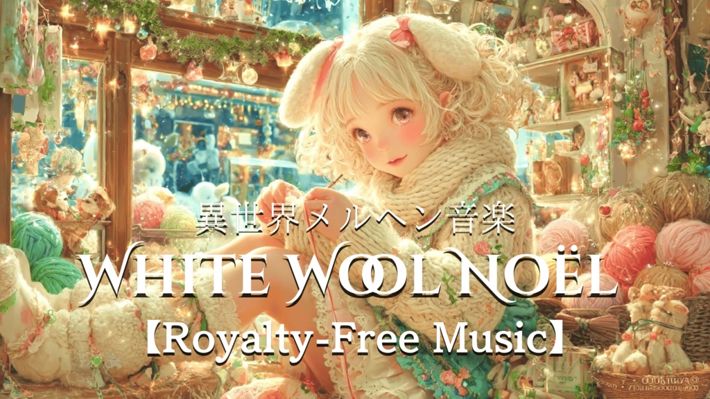 【異世界メルヘン音楽】WHITE WOOL NOËL【Royalty-Free Music】