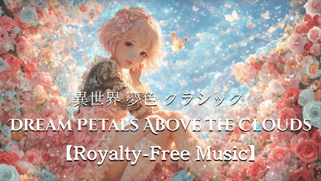 【異世界 夢色 クラシック】DREAM PETALS ABOVE THE CLOUDS【Royalty-Free Music】