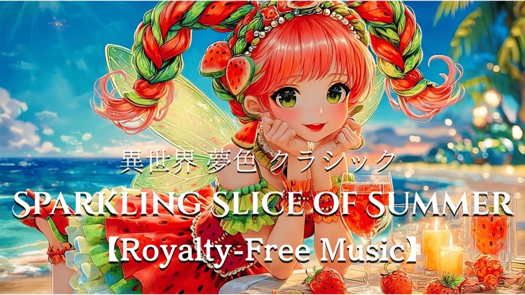 【異世界 夢色 クラシック】SPARKLING SLICE OF SUMMER【Royalty-Free Music】
