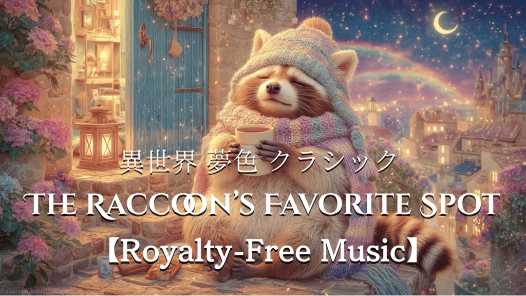 【異世界 夢色 クラシック】THE RACCOON’S FAVORITE SPOT【Royalty-Free Music】
