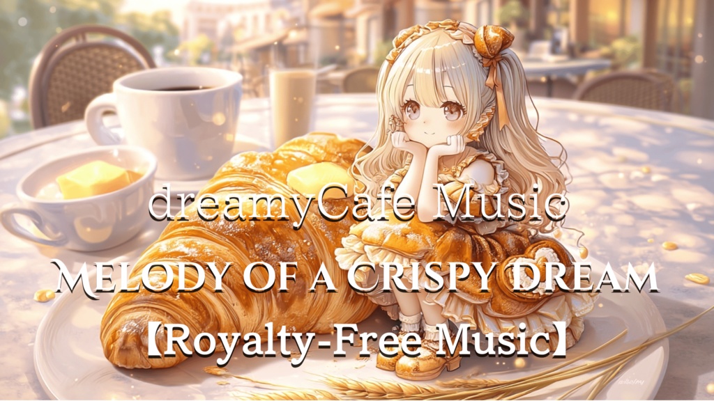 【Dreamy Cafe Music】MELODY OF A CRISPY DREAM【Royalty-Free Music】