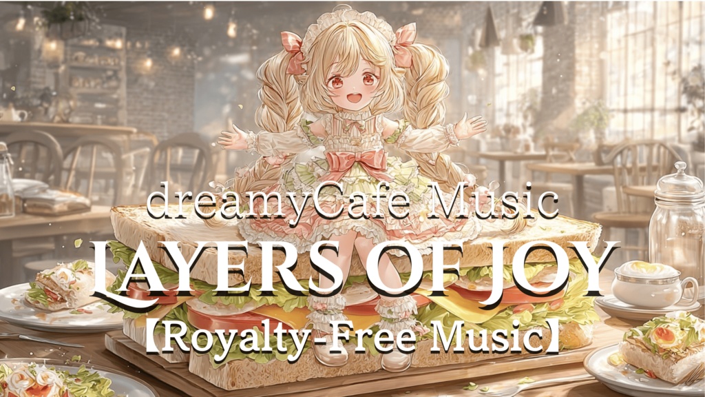 【Dreamy Cafe Music】LAYERS OF JOY【Royalty-Free Music】