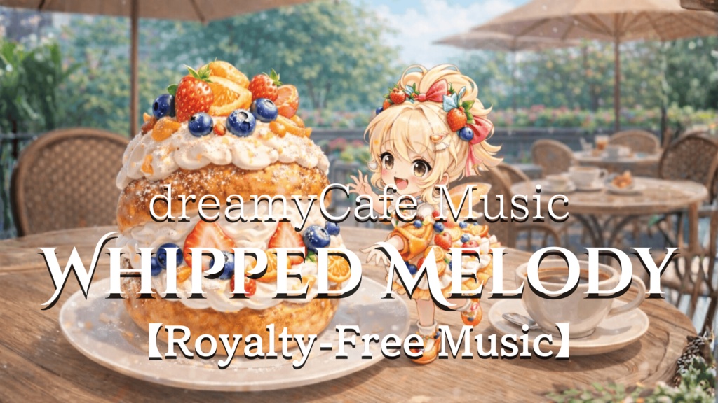 【Dreamy Cafe Music】WHIPPED MELODY【Royalty-Free Music】