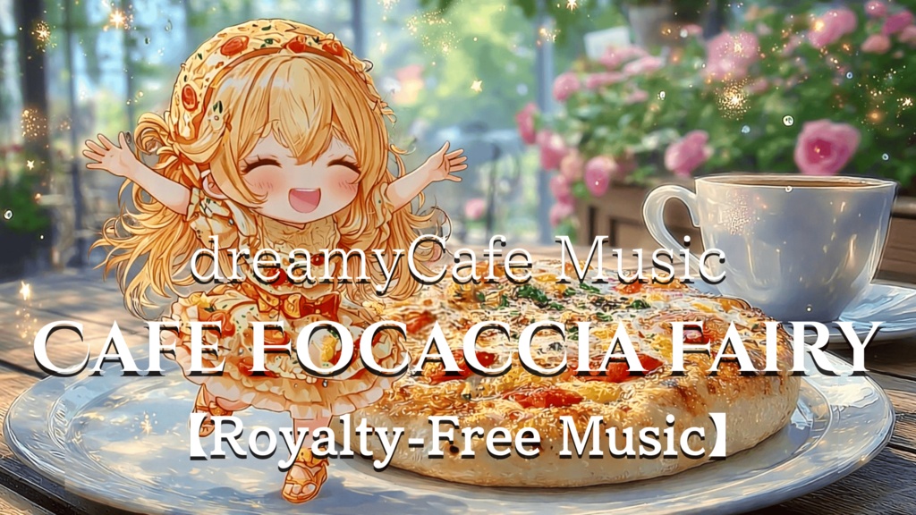【Dreamy Cafe Music】CAFE FOCACCIA FAIRY【Royalty-Free Music】