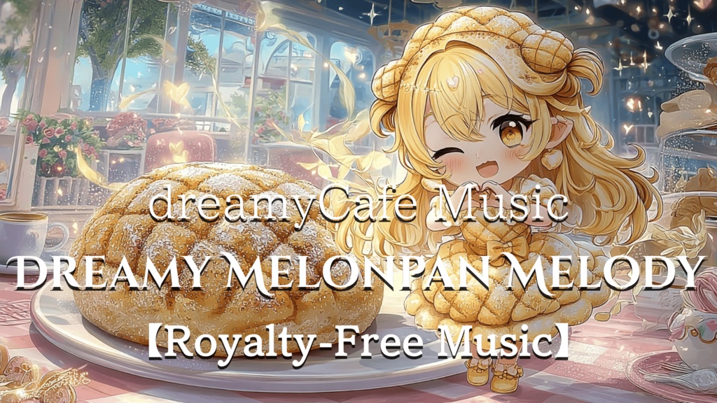 【Dreamy Cafe Music】DREAMY MELONPAN MELODY【Royalty-Free Music】