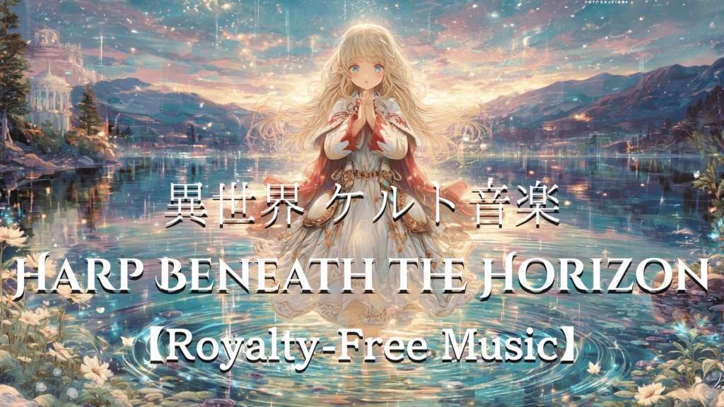 【異世界 ケルト音楽】Harp Beneath The Horizon【Royalty-Free Music】