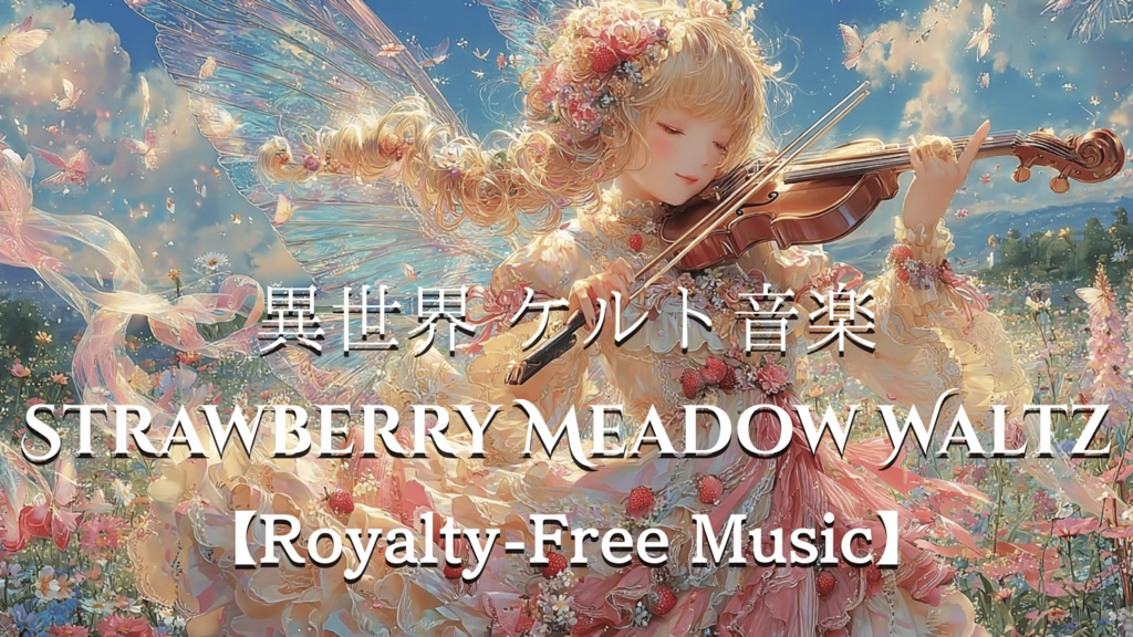 【異世界 ケルト音楽】Strawberry Meadow Waltz【Royalty-Free Music】