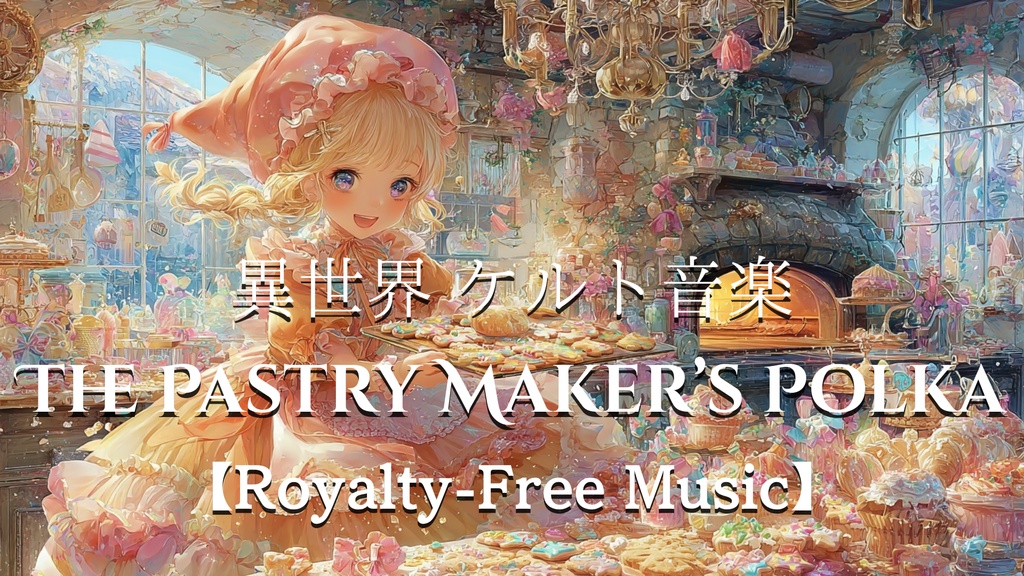 【異世界 ケルト音楽】The Pastry Maker’s Polka【Royalty-Free Music】