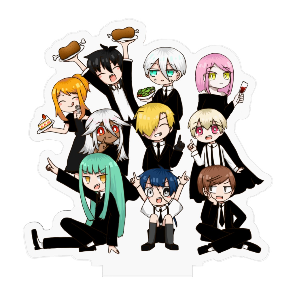 FFFアクリルフィギュア