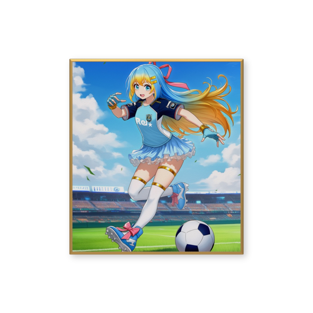 カラーミニ色紙#1(AI生成画像)