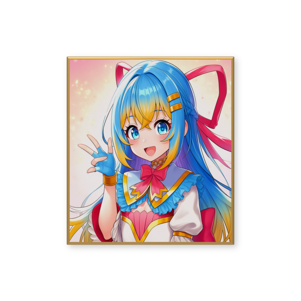 カラーミニ色紙#2(AI生成画像)