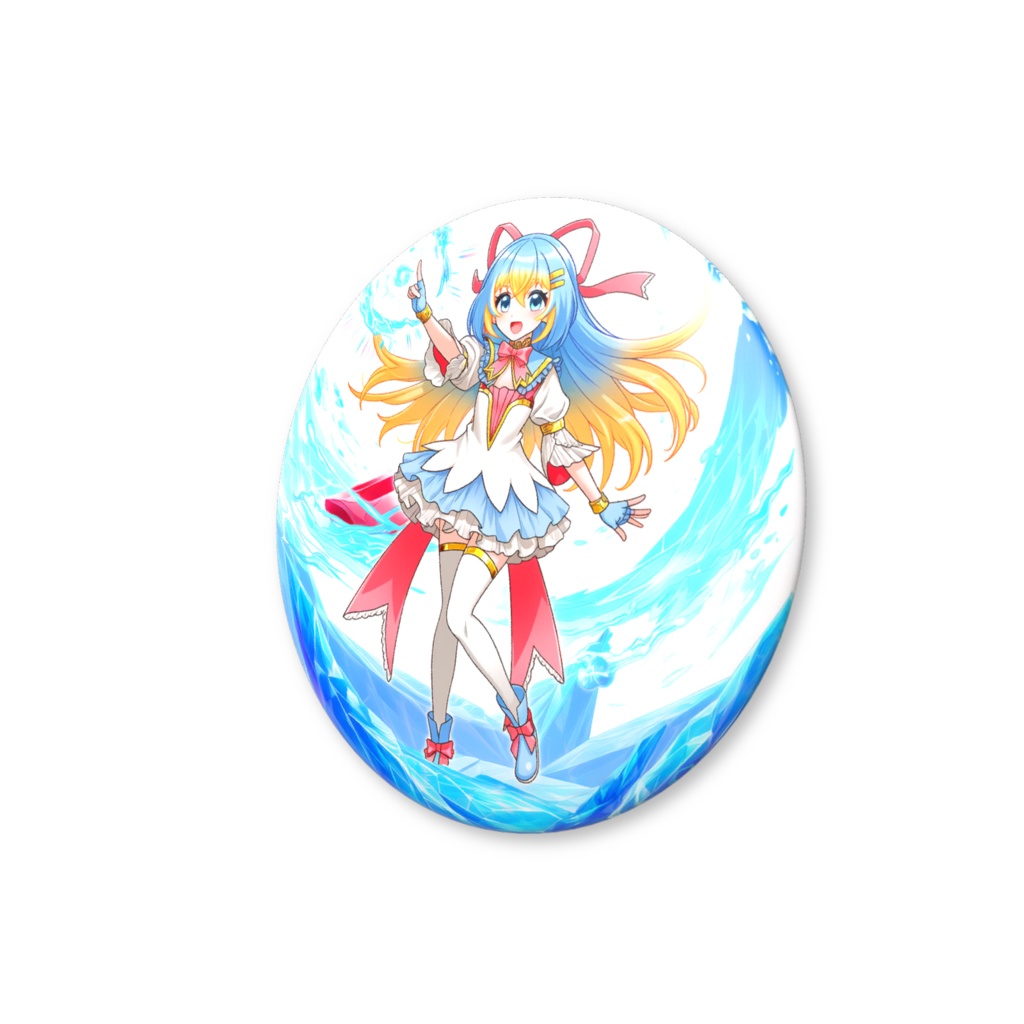 缶バッジ44mm #3(AI生成画像)