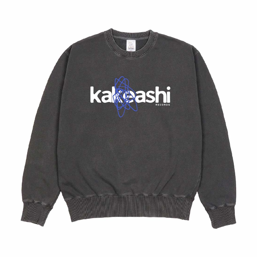 kakeashi records スウェット(黒)