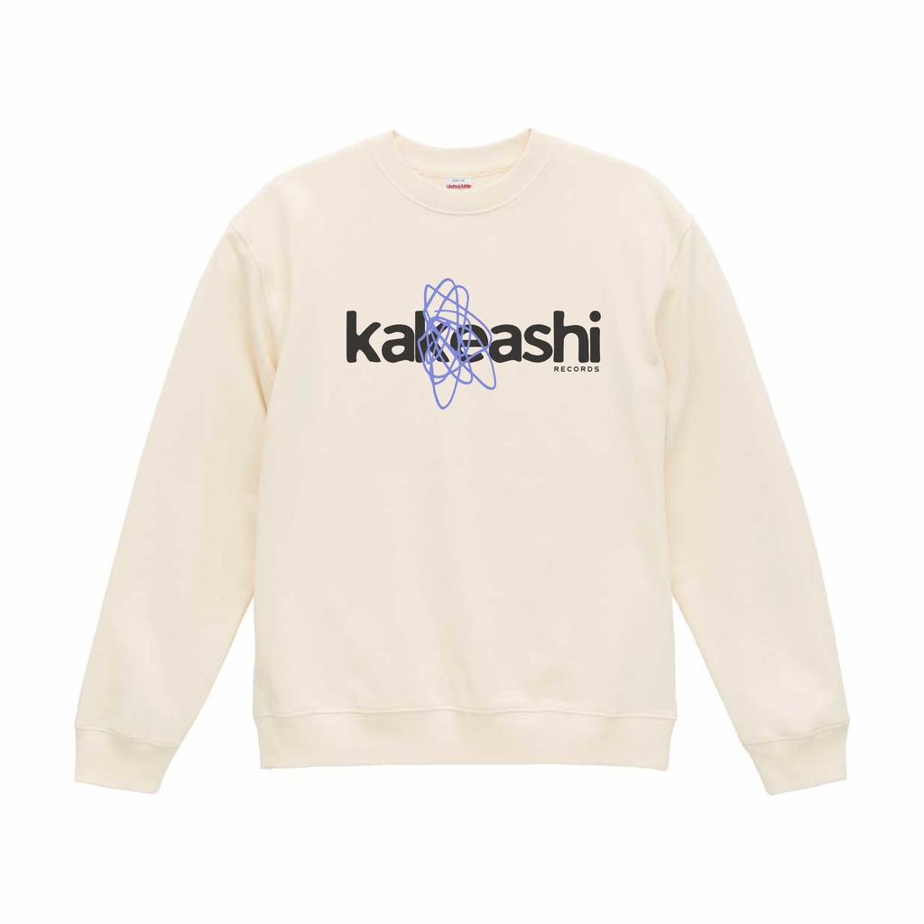 kakeashi records スウェット(白)
