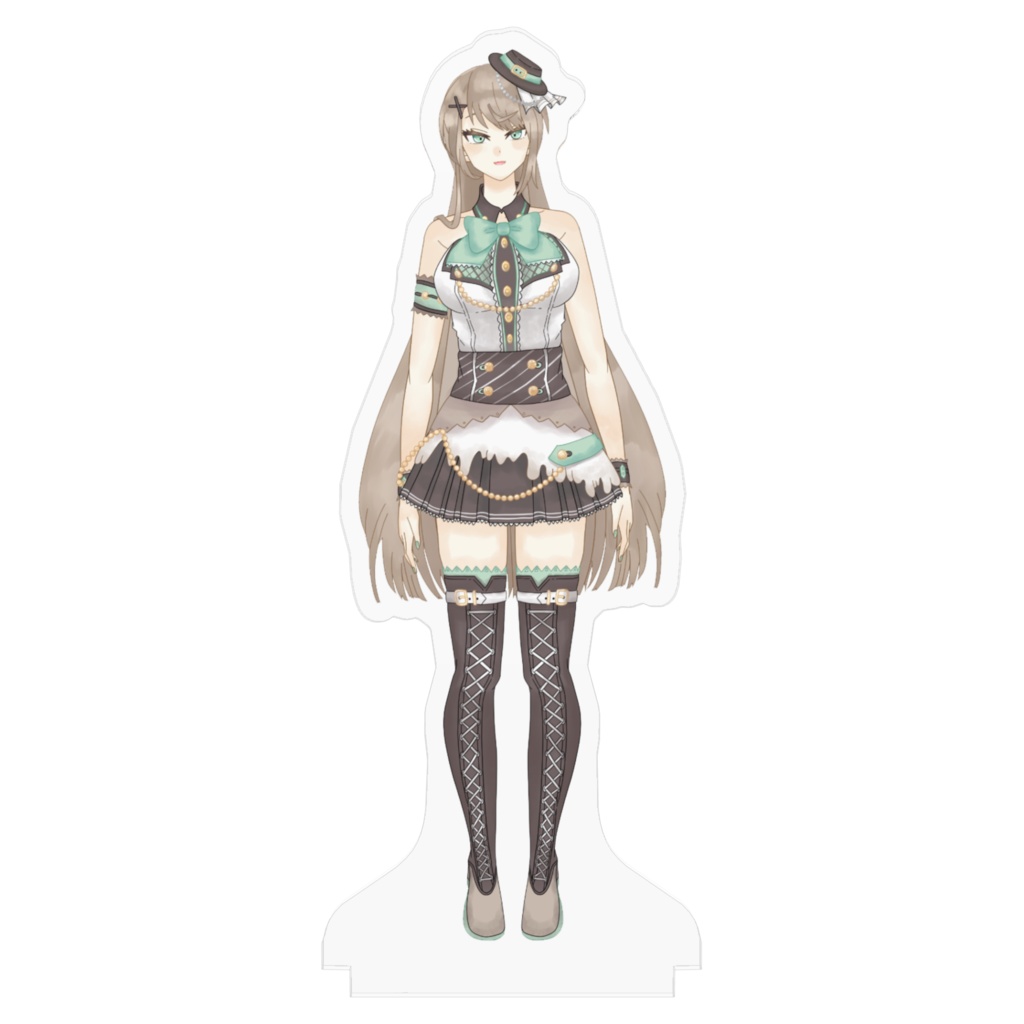 一緒におでかけ!アクリルスタンド/珈里ひさぎ #TakeoutLatte