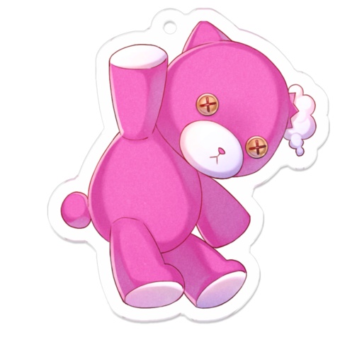 中の人のアクリルキーホルダー#02