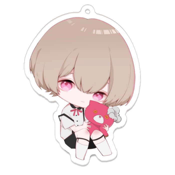 子麦粉のアクリルキーホルダー #01