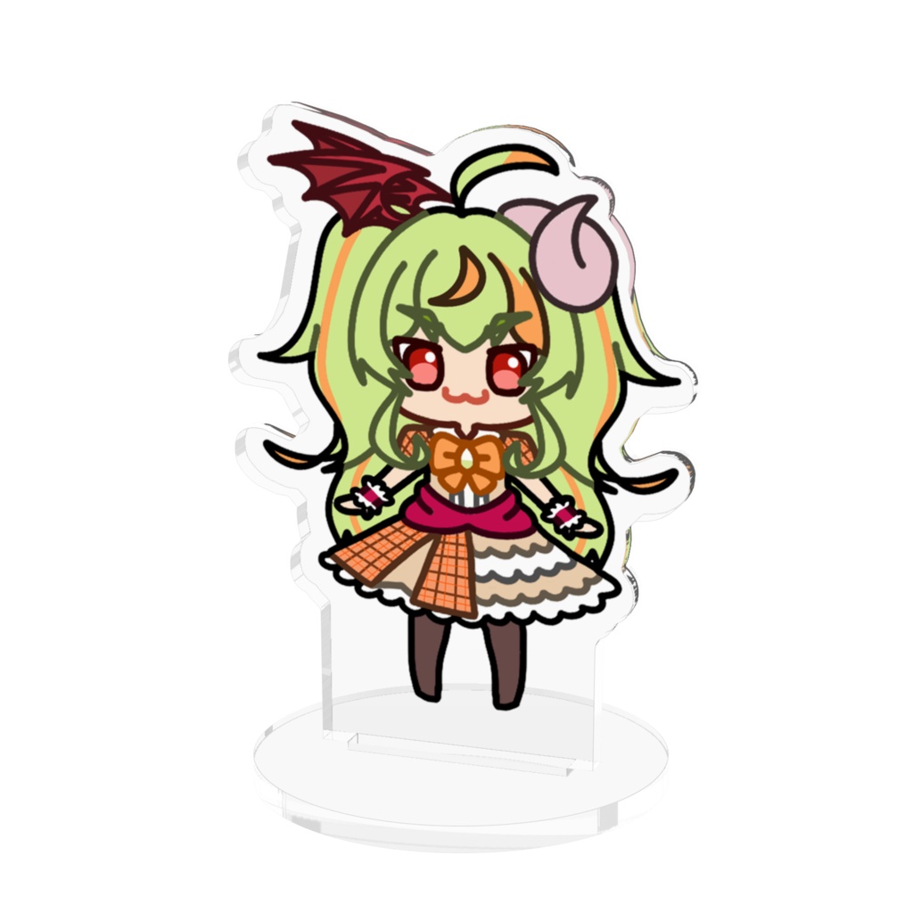 めーすぱの立ち絵ちゃんのアクリルスタンド