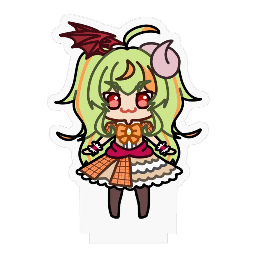 めーすぱの立ち絵ちゃんのアクリルスタンド