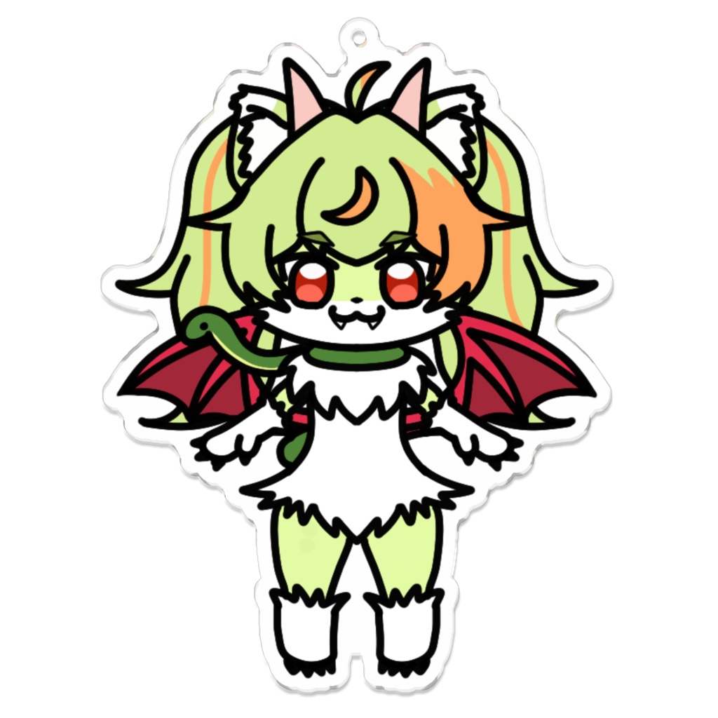 メラちゃん(ケモノの姿)アクリルキーホルダー