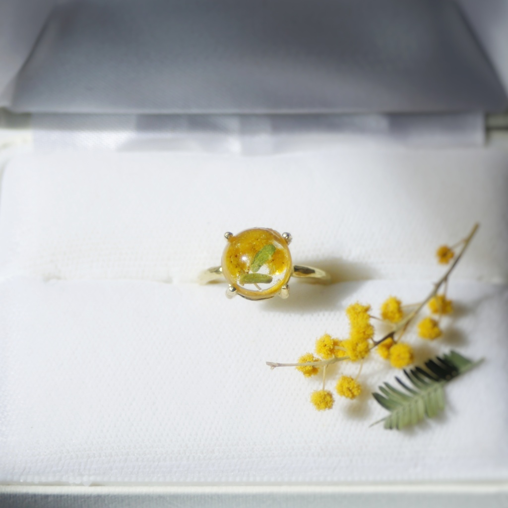 ミモザの鉱石【リング】