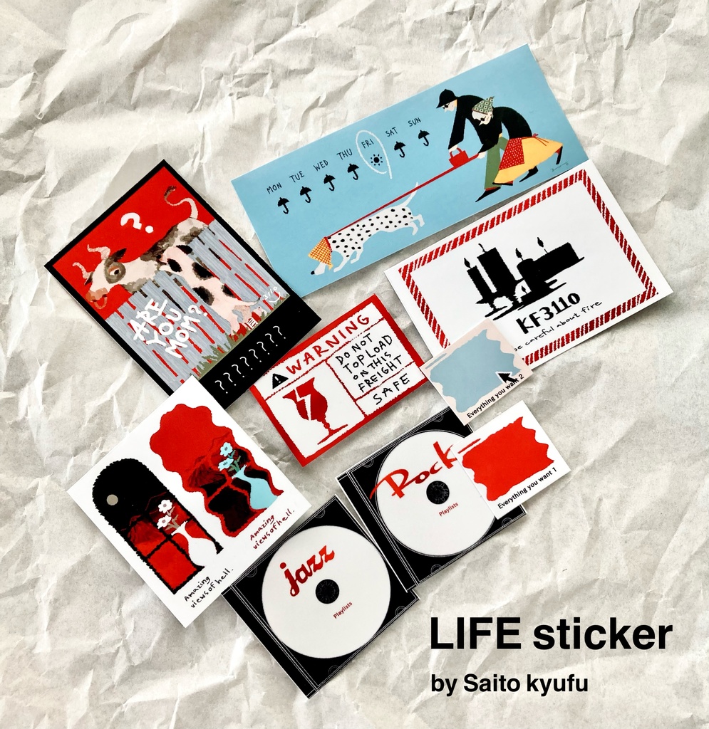 LIFE sticker