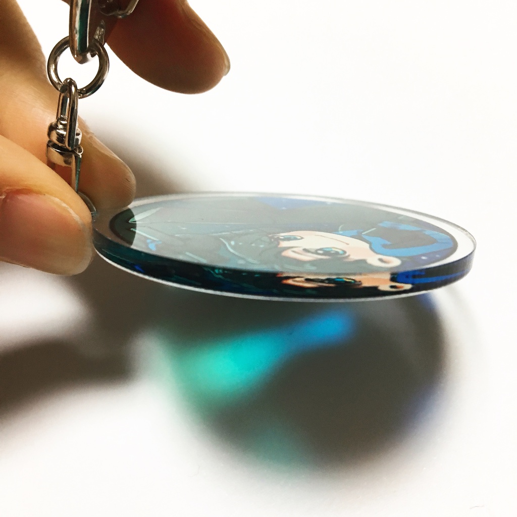 駒鳥アクリルキーホルダー