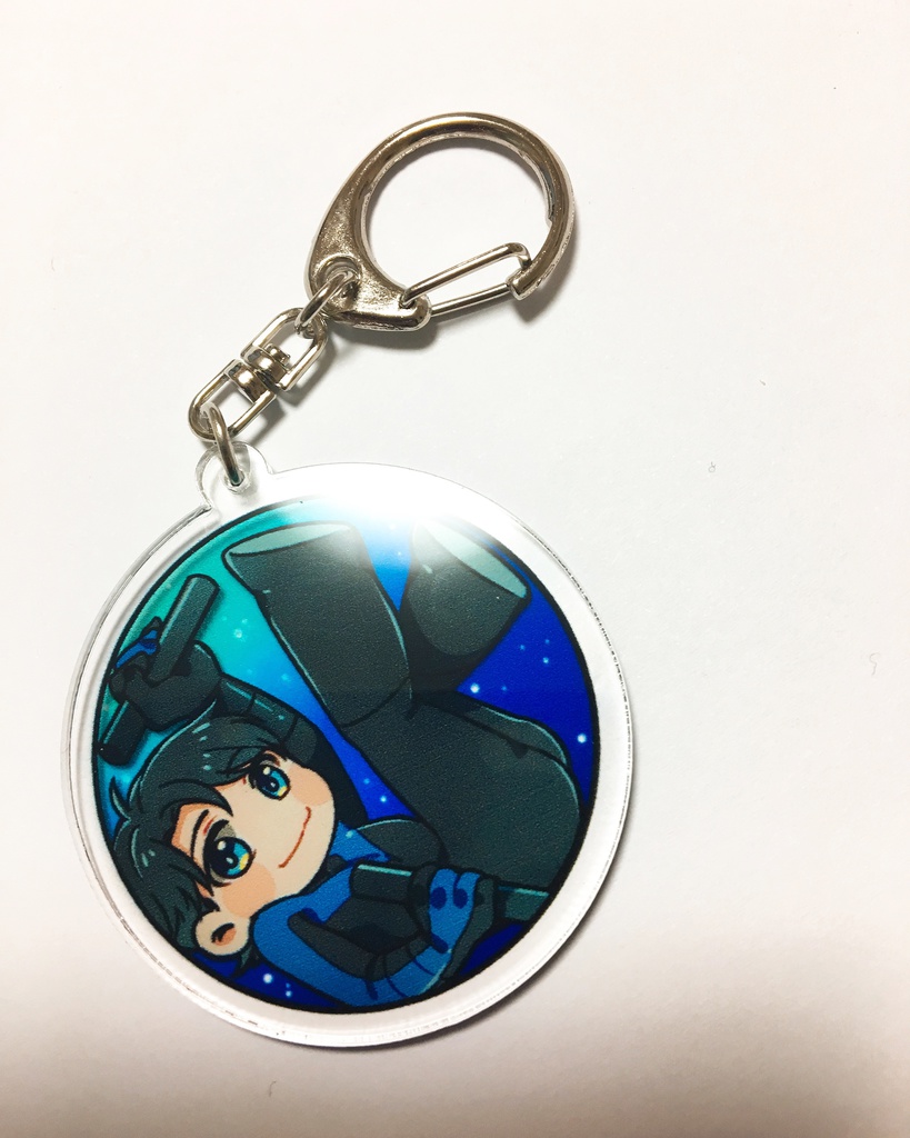 駒鳥アクリルキーホルダー