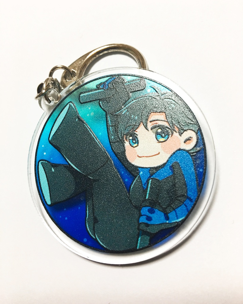 駒鳥アクリルキーホルダー