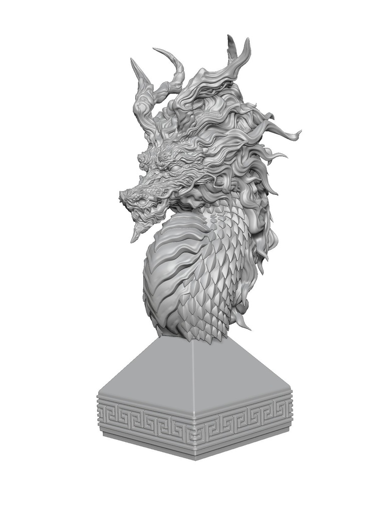 「曇龍舊隠」 印鑑 オリジナル ガレージキット