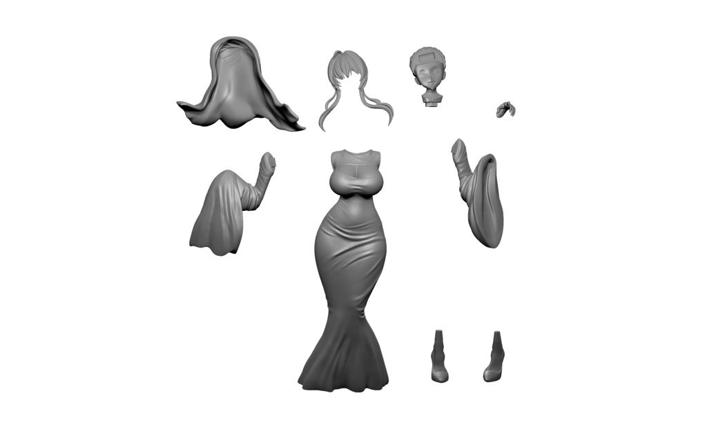 「幽霊ちゃん」 オリジナルガレージキット