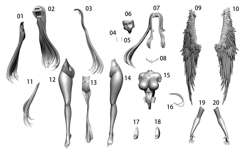 【受注生産】ブラウンダスト2 堕ちた翼 オリビエ