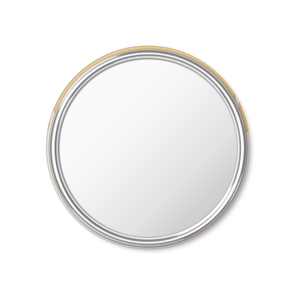 くまさん缶ミラー