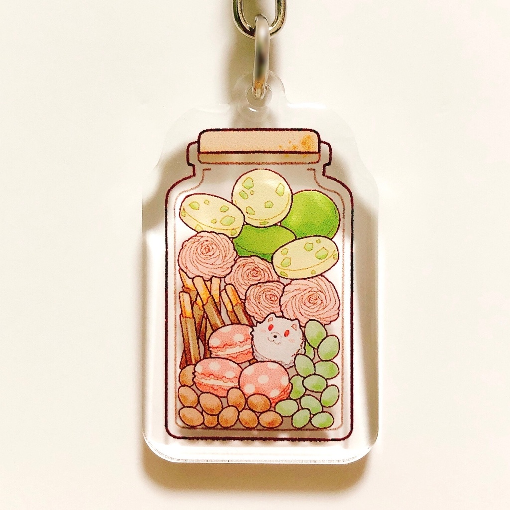 瓶詰めお菓子 おおかみ潜む森