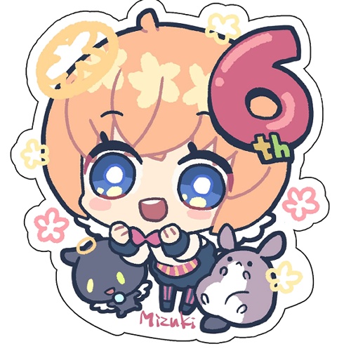 【シール】6周年