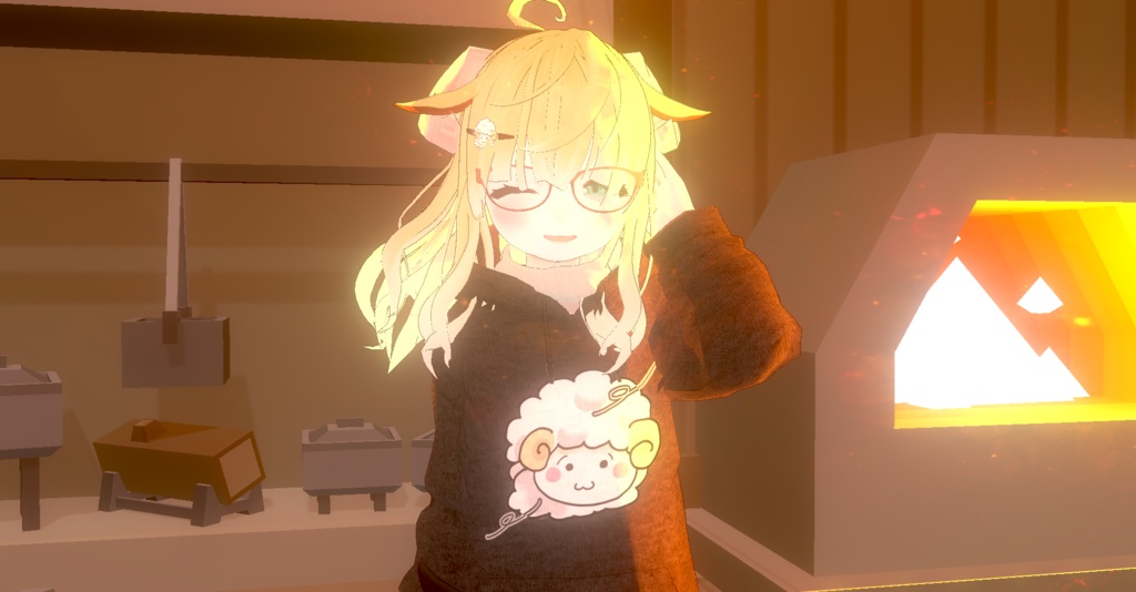 【無料】ドールシープ(Doll Sheap)【VRoid VRMモデル】