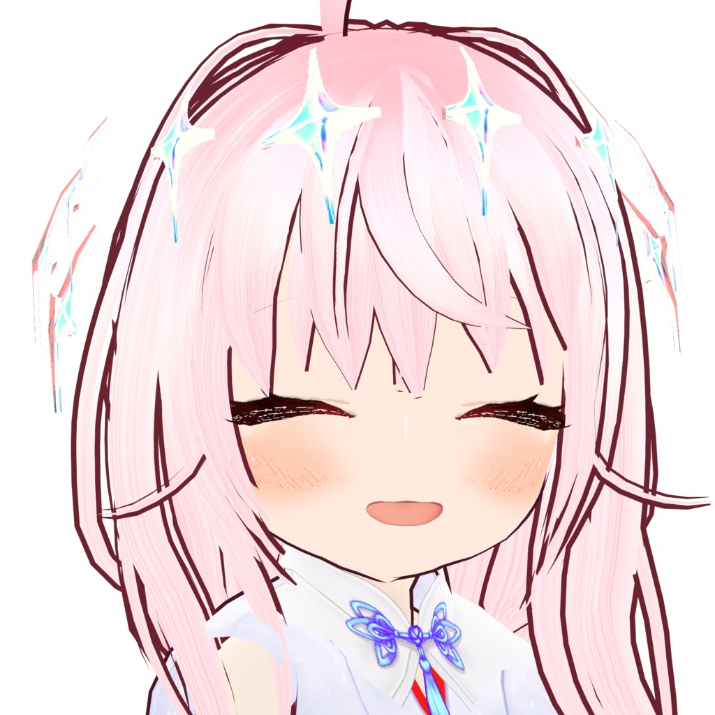 【VRoid】イラストチックアイライン