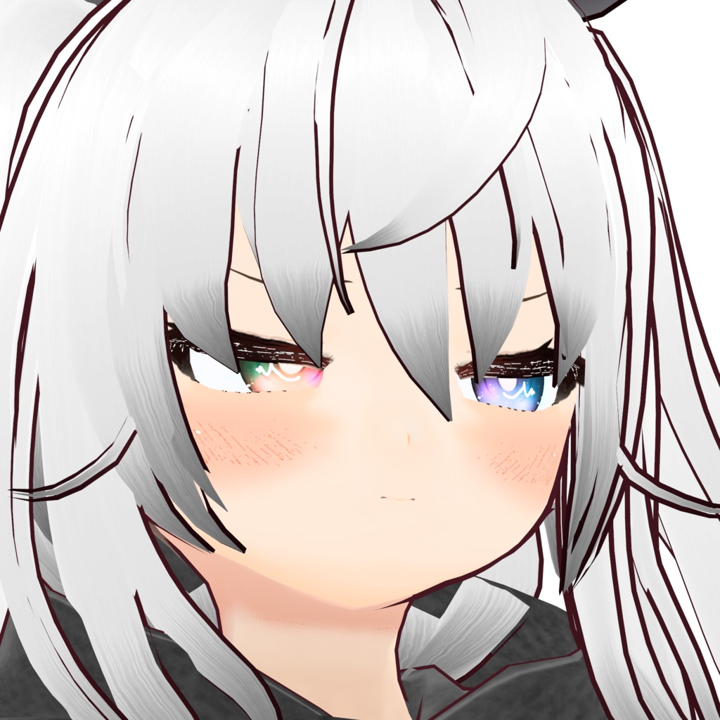 【VRoid】イラストチックアイライン