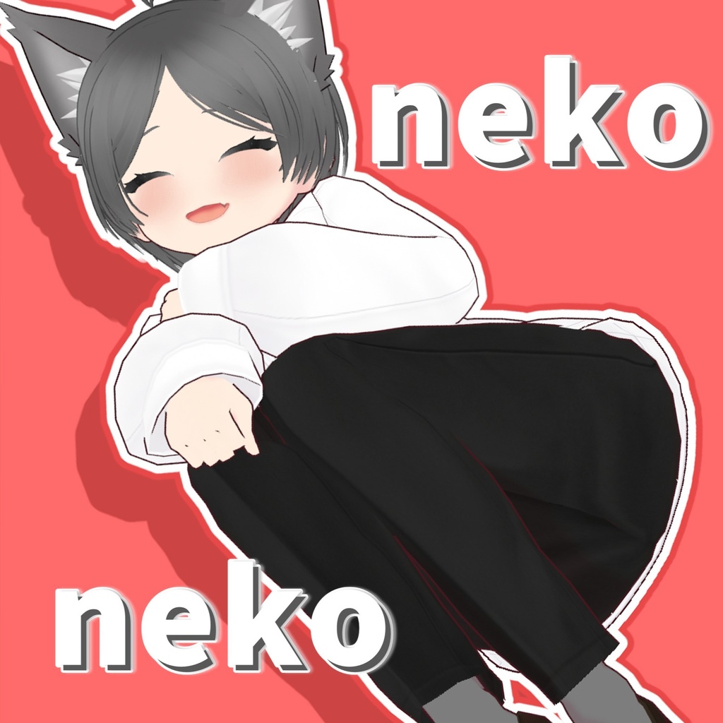 【Vroidっぽいを抜け出す!】元気っ子 表情素体【Vroid】