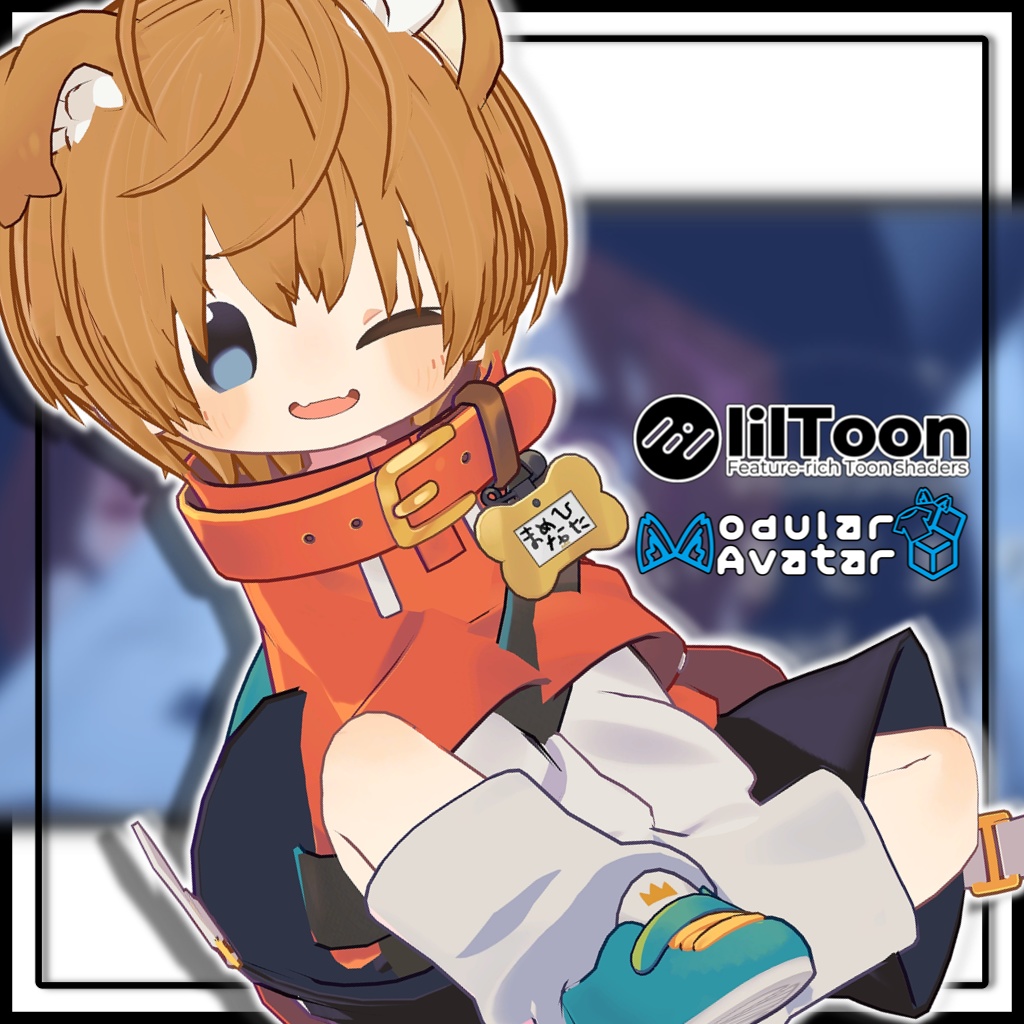 【複数アバター対応】ダウナーショートヘアV3【髪型】