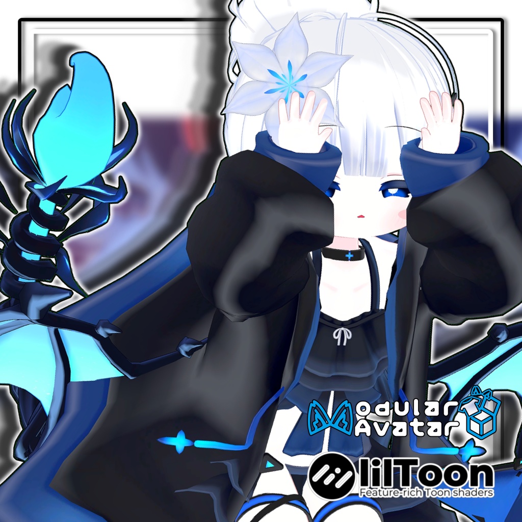 【大幅アップデート!】崩しお団子ヘア【6アバター対応】