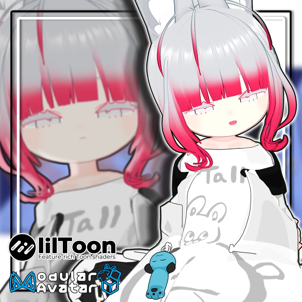 【大幅アップデート!】崩しお団子ヘア【6アバター対応】